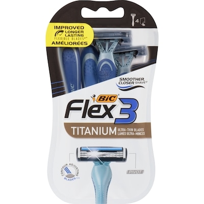 Bic Flex 3 Hybrid Flex 3 Razors 4 ea, $2.25/1ea