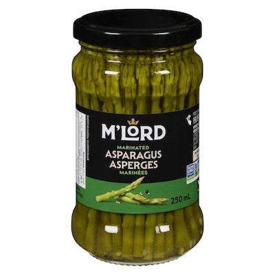 M’Lord Asperges vertes 250 ml, 2,40 $/100ml