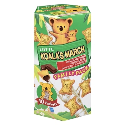 Lotte Koala'S March Chocolate Cookies 195 g, $3.58/100g