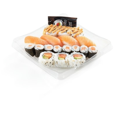 BN Salmon Sushi Combo (After 11am) 340 g, $4.12/100g