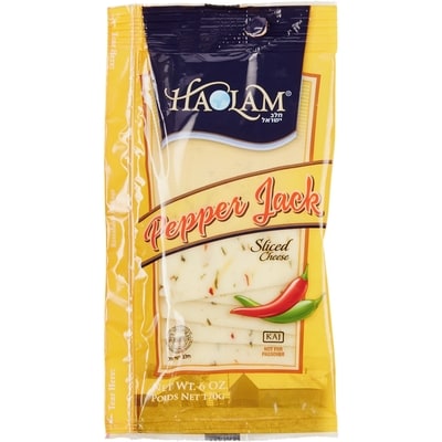 Haolam Kosher Pepper Jack Slice 170 g, $6.76/100g