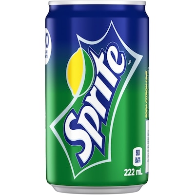 Sprite Soda Citron-Lime Cannettes 6x222.0 ml, 0,40 $/100ml