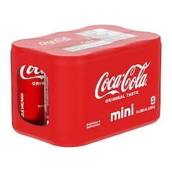 Coca-Cola Cola Cans - 6x222.0 ml | Dominion Stores of Newfoundland