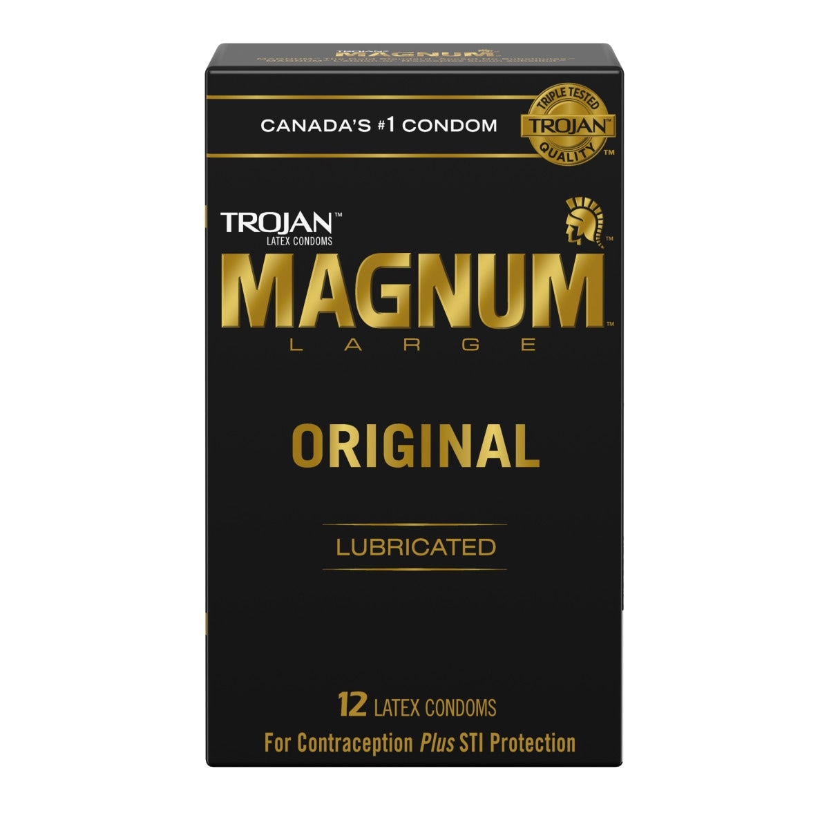 Trojan Magnum Original Lubricated Condoms 12 ea, $1.12/1ea