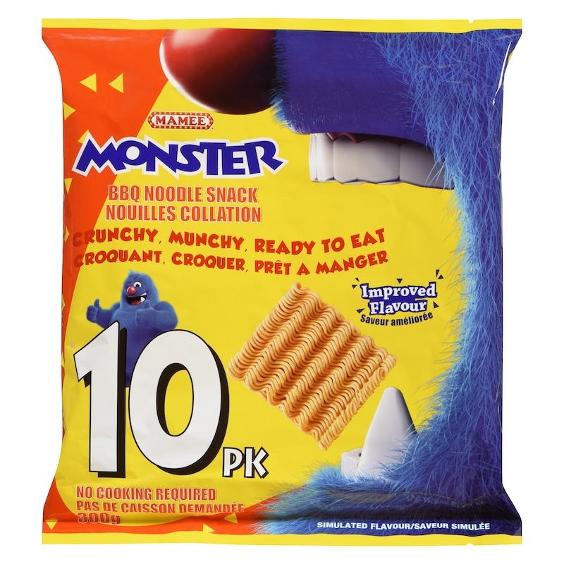 Monster Noodle Snack, BBQ