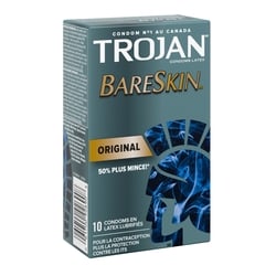 Trojan BareSkin Lubricated Condoms - 10 ea | No Frills Online