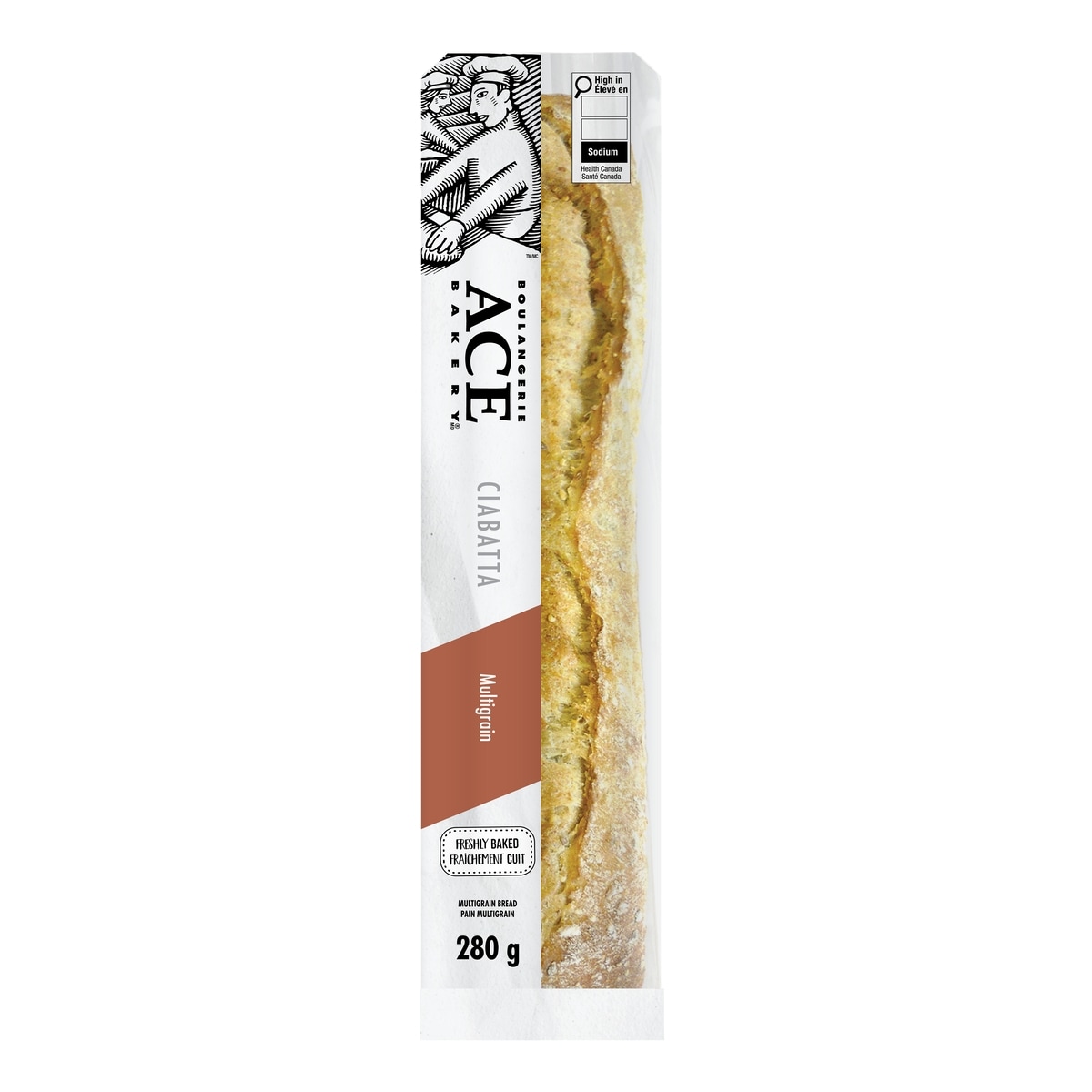 ACE Bakery Multigrain Ciabatta