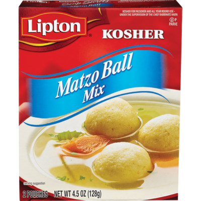 Lipton Préparation pour boulettes matzo casher 128 g, 2,73 $/100g