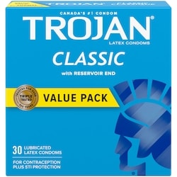 Trojan Classic Lubricated Condoms 30 ea, $0.67/1ea
