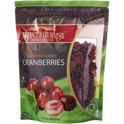 Klein Klein's Naturals Dried Cranberries 198 g, $4.04/100g