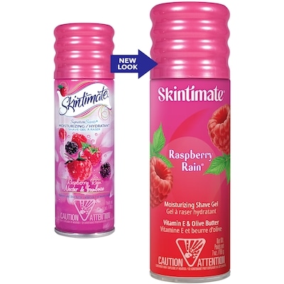 Gel à raser pour femmes Skintimate Signature Scents au parfum Raspberry Rain®