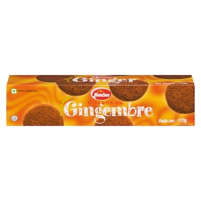 General Mills Biscuits au gingembre Munchee Zing 170 g, 1,18 $/100g