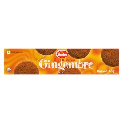 Biscuits au gingembre Munchee Zing