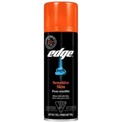 EDGE Gel à raser Peau sensible 198 g, 1,51 $/100ml