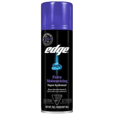EDGE Extra Moisturizing Shave Gel 198 g, $2.42/100ml