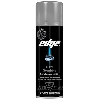 EDGE Ultra Sensitive Mens Shaving Gel 198 g, $1.51/100ml