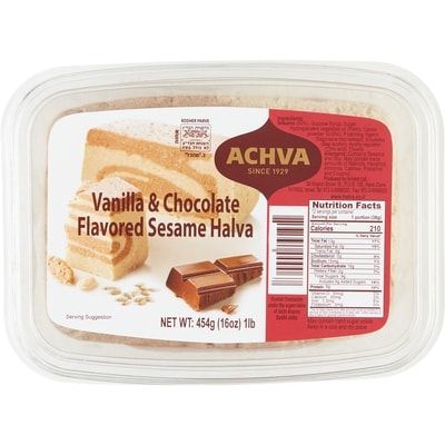 Achva Kosher Halva, Marble 450 g, $1.78/100g