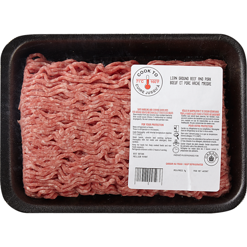 Lean Ground Beef Pork