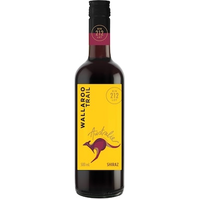 Wallaroo Trail Wallaroo Trail BIN 212 Shiraz Vin Rouge 500ml (Pièce d’identité requise au moment du ramassage) 500 ml, 2,04 $/100ml