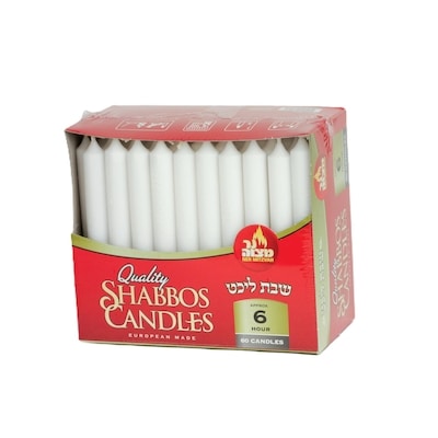Altra Food European Shabbos Candles (6 Hour) 2.56 kg, $40.99/1ea