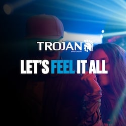female with male sex doll Trojan Ultra Thin Armor Spermicide Condom 3 Count main image 1