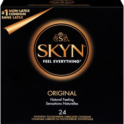 Skyn Lubricated Condoms Original Natural Latex Free 24 ea, $0.67/1ea