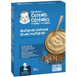 Nestlé Gerber Stage Multigrain Oatmeal Baby Cereal 227 g Zehrs