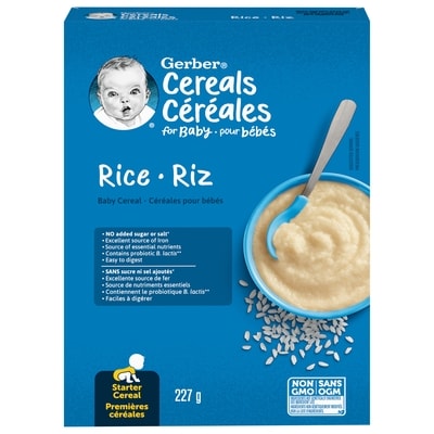 Nestlé Gerber Stage 1 Rice Baby Cereal 227 g, $2.42/100g