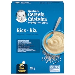 Nestlé Gerber Rice Cereal 227 g, $2.42/100g