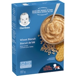 Nestlé Gerber Stage Wheat Biscuit Baby Cereal 227 g Zehrs