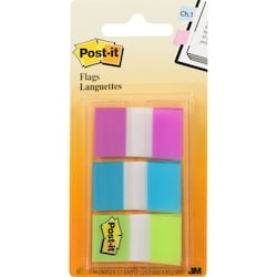 Flags, Purple, Beige, Green,  0.94 in x 1.7 in