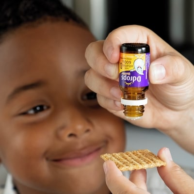 Kids Booster Liquid Vitamin D3 600 IU