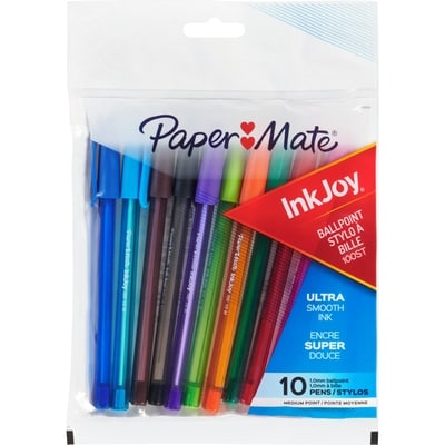 Papermate Pens Assorted Medium Point 1.0 Mm 10x1.0 ea, $0.25/1ea