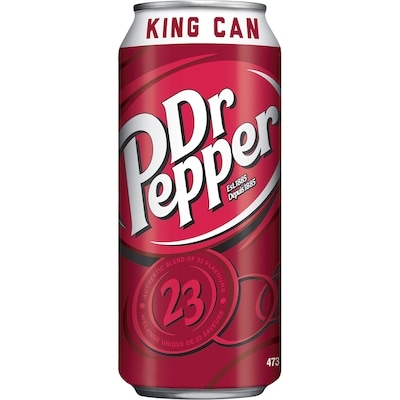 Dr Pepper Soda 12x473.0 ml, $0.28/100ml