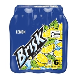 Brisk Lemon Iced Tea 6x710.0 ml, $0.09/100ml