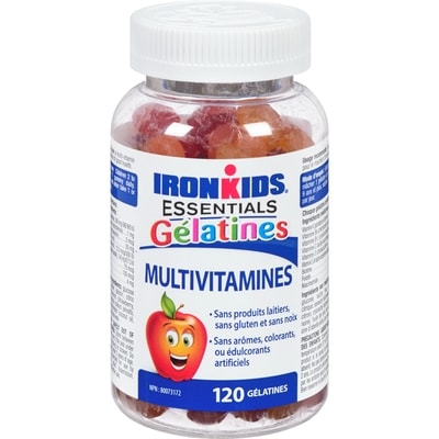 IronKids Multivitamines gélifiées 120 ea, 0,14 $/1ch