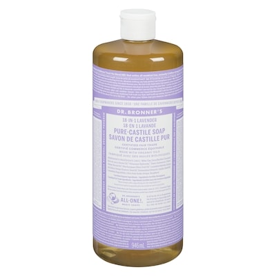 Dr Bronners Organic Liquid Soap, Lavender 944 ml, $3.07/100ml