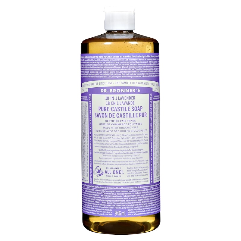 Organic Liquid Soap, Lavender