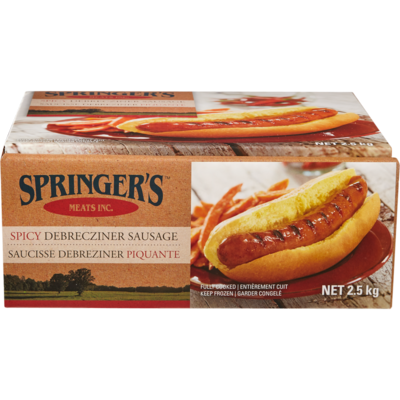 null Hot Debreziner Sausage 2 kg, $1.56/100g