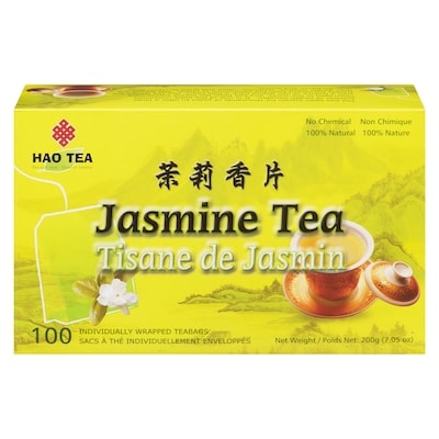 HAO TEA Thé au jasmin 200 g, 2,40 $/100g