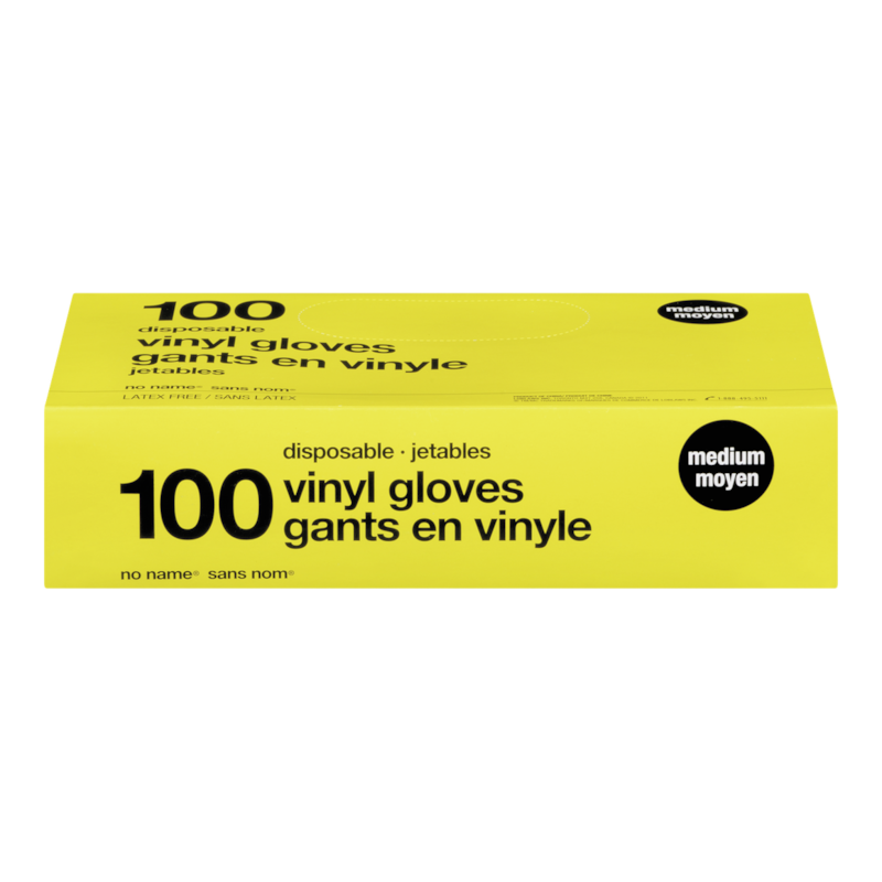 Vinyl Disposable Gloves, Medium