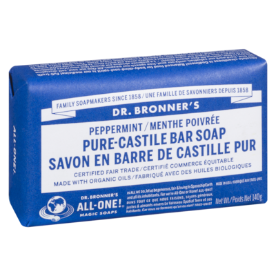 Pure Castile Bar Soap, Peppermint
