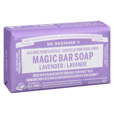 Pure Castile Bar Soap, Lavender