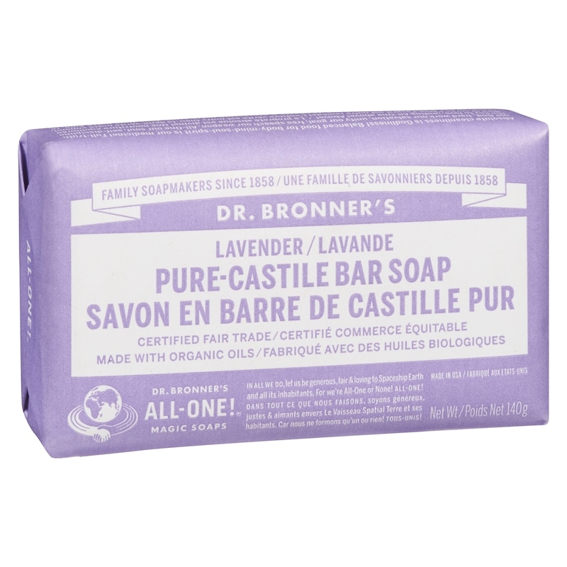 Pure Castile Bar Soap, Lavender