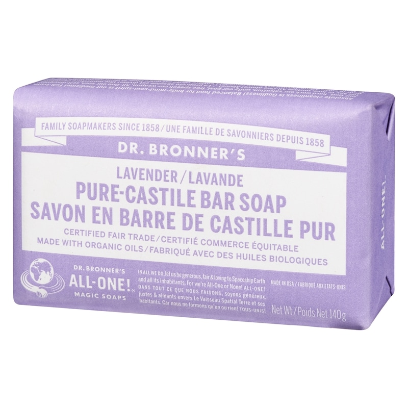 Pure Castile Bar Soap, Lavender