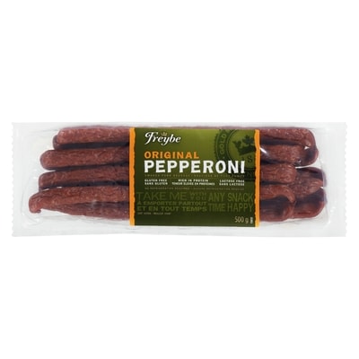 Freybe Dry Pepperoni Sticks 500 g, $29.98/1kg $3.00/100g