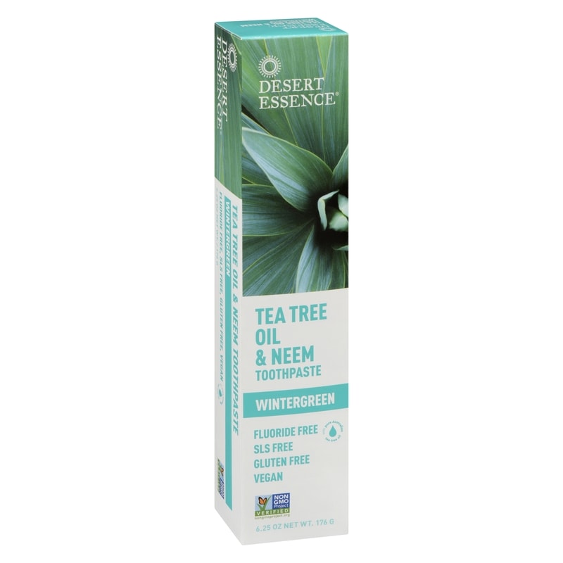 Tea Tree Oil & Neem Toothpaste, Wintergreen