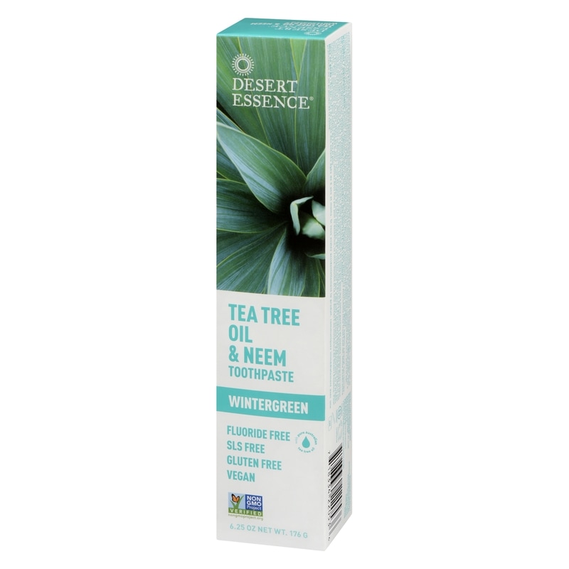 Tea Tree Oil & Neem Toothpaste, Wintergreen