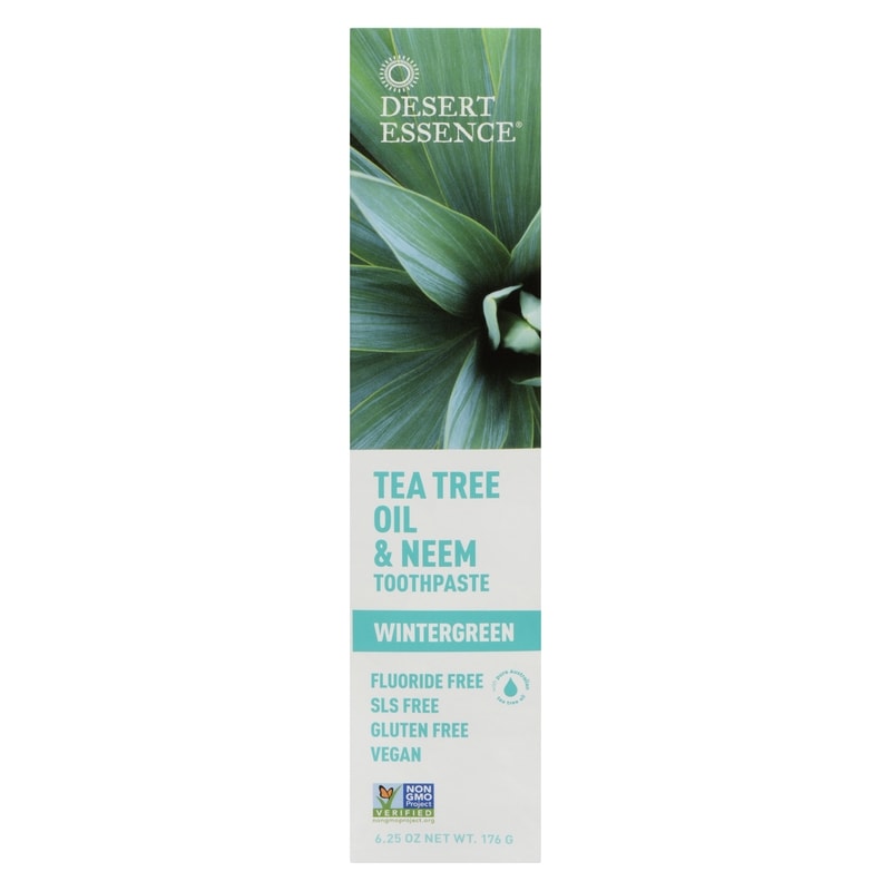 Tea Tree Oil & Neem Toothpaste, Wintergreen