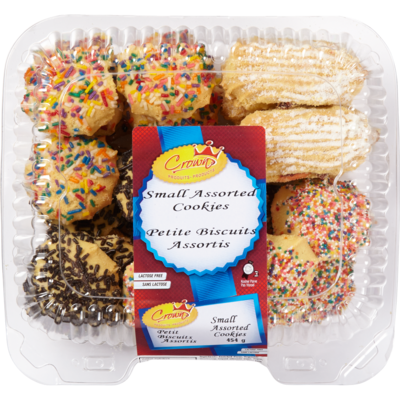 Crown Kosher Mixed Cookies, Small 453 g, $1.76/100g